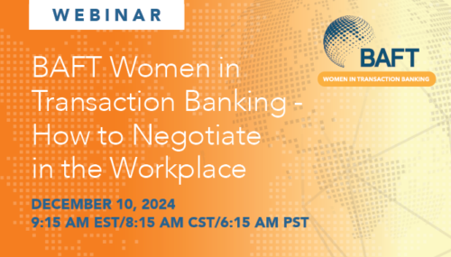 BAFT Webinar: How to Negotiate in the Workplace